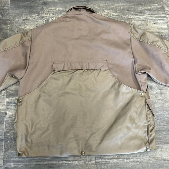 Vintage Sears Ted Williams Field Hunting Jacket Tan/Brown Men Size Large - Picture 9 of 12